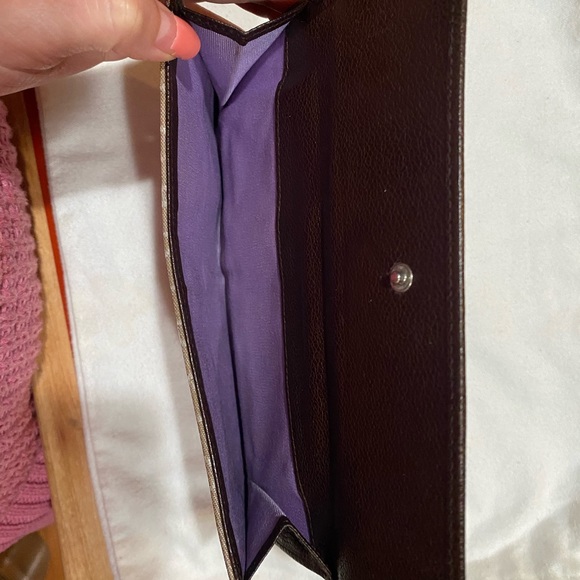 Bulgari Logomania Brown Long Wallet - Picture 5 of 11